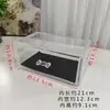 Caja de Almacenamiento de Joyería de Acrílico Gris Translúcido para Escritorio de Cinco Cajones Tipo Cajón Caja de Almacenamiento para Anillos Pendientes Caja para Accesorios de Uñas