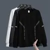 [Peso Pesado 300g] Moletom Masculino Gola Redonda Outono Novo Solto Espessado Manga Longa Pulôver Casual Versátil Camada Base