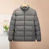 Chaqueta de Algodón Gruesa para Hombre Estilo Nuevo Abrigo de Algodón Reversible Nuevo Ropa de Invierno Gruesa Chaqueta Acolchada de Algodón Ropa Exterior Cálida Corta para Hombre