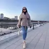 Amazon 2025 Nuevo Otoño e Invierno Aliexpress Moda Casual Elegante Suave Suelto Solapa Color Puro Abrigo de Lana