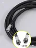 Manguera de conexión para aerógrafo de bomba de aire de 1,8/3 m accesorios de 1/81/4 manguera de aire trenzada para aerógrafo manguera de conversión para compresor de aire