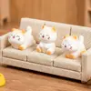 Miniatura Fofa de Gatinho para Decoração de Micro Paisagismo, Decorações DIY para Jardim e Casa de Bonecas para Mesa, Mini Enfeites