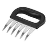 Garfo Garra de Urso de Aço Inoxidável Divisor de Carne Triturador de Carne Churrasco Barbecue Triturador de Carne Multiuso Triturador de Frango