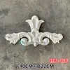 Flor de gesso francesa para canto Flor central de parede Flor de parede Fundo de parede Parede de sofá Parede de TV Flor em relevo Escultura de flor de canto Cabeça de porta europeia Flor