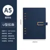 Caderno de folhas soltas personalizado 2026 novo modelo bloco de notas com calendário para escritório destacável para reuniões de trabalho