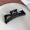 Pinza de Garra Voluminizadora Estilo Coreano para Mujer, Tamaño Mediano, Pinza para el Cabello de Aspecto de Alta Gama, Nuevo Estilo 2026, Pinza para Peinado Semirecogido, Pinza de Tiburón para la Parte Posterior de la Cabeza