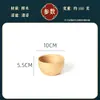 Tigela de Sopa Integrada de Madeira Maciça Tigela Japonesa para Salada Infantil Tigela Doméstica para Macarrão Tigela de Arroz Grande com Fundo Plano Tigela de Faia Venda por Atacado Madeira Maciça