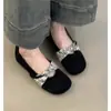 Impresionantes zapatos de mujer estilo francés que aumentan la altura, zapatos de temporada baja para primavera y otoño, nuevo modelo 2026, adecuados para combinar con faldas, cómodos zapatos tipo bailarinas Mary Jane
