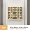 Estante de exhibición de pared para juegos de té y hojas de té, hecho de madera maciza, con compartimentos para colgar tazas y teteras