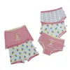 Gran Venta al por Mayor Algodón Peinado Ropa Interior Infantil Niñas Calzoncillos tipo bóxer Niñas Ropa Interior Corta Niñas Pequeñas y Medianas