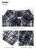 Camisa de Xadrez Estilo Preguiçoso Solto Retrô Proteção UV Feminina Outono Inicial Novo Estilo Coreano Simples Manga Longa Roupa de Proteção Solar