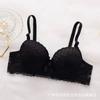 Conjunto de Sujetador Push-Up Sexy de Encaje con Varilla para Mujer, Sujetador Ajustable para Retracción Mamaria para Mujer, Sujetador Transfronterizo Anticaída