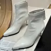 Botines de Tobillo con Tacón de Aguja Puntiagudo Elegantes Estilo Coreano para Mujer 2026 Novedad de Moda Otoño Sexy Elegantes de Tacón Alto Lujo Ligero Adelgazantes