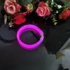 Pulsera fluorescente al por mayor pulsera luminosa desechable para niños juguete concierto discoteca salto soporte pulsera de silicona