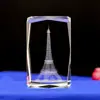 Trofeo de Cristal Luminoso Creativo Logo de Empresa Recuerdo de Aniversario Luz Nocturna LED Personalizada Adornos de Tallado Interior