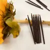 Directo de Fábrica 10 pinceles para labios negro pincel para ojos de alta gama pincel de maquillaje pincel para sombras de ojos multicolor accesorios de maquillaje