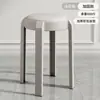 Silla de Plástico Engrosada Apilable para Hogar Restaurante Mesa de Comedor Taburete Pequeño Uso en Casa de Alquiler Silla de Comedor Nórdica de Lujo Ligero Influencer