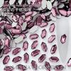 Venda Quente 3*6mm Ponta Dupla Base Plana Série Brilho Diamante Formato Especial Joias para Unhas Diamante Vestível Acessórios para Unhas Fabricante Atacado
