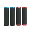 Manoplas para Guidão de Bicicleta de Montanha com Anel Único, Manoplas Coloridas de Esponja para Guidão de Bicicleta de Estrada, Extensões de Guidão, Guidões de Bicicleta Dobrável