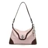 2026 Nuevo Bolso de Hombro Casual Simple de Gamuza con Bloques de Color de Moda Bolso Cruzado para el Trabajo