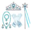Vestido de princesa Anna Aisha de Frozen para niñas europeas y americanas Love Sand Frozen Aisha Anna Aisha