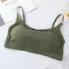 Nova Coleção Primavera/Verão Estilo Coreano Feminino Sutiã Top sem Fio Costas Bonitas Confortável Leve Respirável Yoga Esportes Roupa Íntima Suporte para o Peito