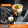 Porta-Copo para Carro Multifuncional Giratório para Painel de Carro Porta-Bebidas Porta-Copo Duas em Um Rack de Armazenamento de Camada Dupla Transfronteiriço