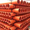 Tubo de alimentación de alto voltaje CPVC Tubo de alimentación de PVC enterrado dn160 Funda para enterramiento de cables fabricantes al por mayor