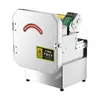Picador Elétrico de Cebola para Uso Comercial, Máquina Totalmente Automática de Cortar Vegetais, Equipamento de Cozinha para Cortar Alho-poró e Salsão em Seções