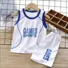 Ropa de Secado Rápido para Niños, Trajes Deportivos Infantiles, Uniformes de Baloncesto de Verano para Niños y Niñas, Uniformes de Fútbol de Manga Corta para Niños Talla Mediana y Grande