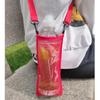 Bolsa de malla para llevar al aire libre, para llevar agua, para un solo hombro, para escalar montañas, para guardar bebidas, para estudiantes, para hervidor de agua