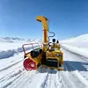 Quitanieves montado en vehículo, quitanieves grande, quitanieves para retirada de nieve en carreteras, quitanieves grande multifuncional montado en vehículo