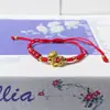 Pulsera trenzada de hilo rojo Fuma Modelo Nuevo 2026 para Mujer, Año del Caballo, Buena Suerte en el Año de tu Nacimiento, Regalo Rojo de Año Nuevo para Niños