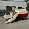 Máquina Colheitadeira de Arroz e Trigo com Esteira de 35 HP Colheitadeira Axial de Soja Totalmente Autopropelida