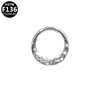 Gabe Joyería de Piercing de Aleación de Titanio G23 Transfronteriza Europea y Americana Anillo de Nariz Personalizado de Astas de Ciervo Aro de Nariz para Uso Transfronterizo de Comercio Exterior