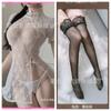 Novas Peças Íntimas Sexy da Oshilin, Pijama Sexy de Renda Pura Desejo, Cheongsam com Bumbum à Mostra, Seios Pequenos, Uniforme Antigo Transparente Qq