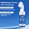Limpiador Facial de Glutatión Transfronterizo Mousse Limpiador de Aminoácidos Espuma Ilumina la Piel y Elimina Puntos Negros para Hombres y Mujeres Limpieza
