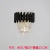 Lámpara de Pared de Fondo para Sala de Estar Postmoderna Creativa para Dormitorio Balcón Pasillo Escaleras Pasillo Accesible Lámpara de Pared LED de Cristal de Lujo