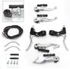 Kit de freno V para coche de alto rendimiento nuevo transfronterizo, juego completo de freno V de aluminio para coche de carretera, maneta de freno totalmente de aluminio V Brake