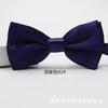 Corbata de moño de color sólido para hombre, corbata de moño de negocios, accesorios de ropa, corbata de moño de caramelo, fabricante de corbatas de moño en stock al por mayor