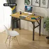 Mesa plegable puesto de exhibición mesa para clavos mesa larga para computadora mesa de entrenamiento escritorio mesa de comedor simple escritorio rectangular para el hogar
