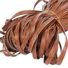 Fita de Borda de Couro Sintético Sandwich com Cordão para Acabamento de Roupas Decoração de Roupas Fita de Acabamento de Borda para Caixa Sofá com Acessórios de Acabamento de Borda Serrilhada