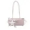 Bolso de mano de moda transfronterizo 2026, bolso de axila elegante, bolso de hombro, bolso baguette simple de estilo coreano de nicho