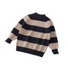 Otoño e Invierno Ropa de Punto para Niños Estilo Coreano Primavera Cárdigans Rayados Ropa para Niños Niños y Niñas Ropa de Punto Color Puro Nuevos Tops Modernos