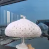Boina de Punto Hueca Transpirable Desgastada Estilo Coreano Elegante Sombrero de Pintor Otoño e Invierno Nuevo Sombrero Pequeño de Lana