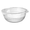 Artefacto para lavar arroz casero cesta para lavar arroz de cocina agujero fino ultra fino plástico para lavar verduras cuenco de drenaje cesta coladora de arroz a prueba de residuos engrosada