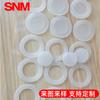 Junta de Silicone Transparente de Grau Alimentício Junta de Silicone Antiderrapante Redonda Impermeável Autoadesiva Almofada de Silicone Amortecedora Corte Vinco