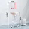 Suporte Simples para Lavatório de Chão Doméstico Rural com Espelho Suporte para Lavatório Suporte de Bacia Antigo de Chão