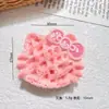 Gato Waffle Lindo Cabeza de Comida Juguete Hecho a Mano DIY Pegamento de Crema Accesorios de Resina Piezas Pequeñas Materiales para Joyería Al por Mayor