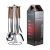 Cuchara para Saltear de Acero Inoxidable Engrosado Juego de Utensilios de Cocina para el Hogar Cuchara Cuchara para Sopa Pala para Freír Colador para Olla Caliente en stock Cuchara de Acero Inoxidable